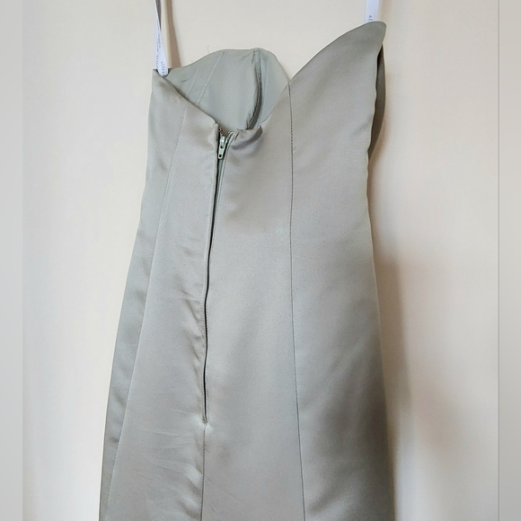 Alfred Angelo evening dress light green colour. - Picture 5 of 10